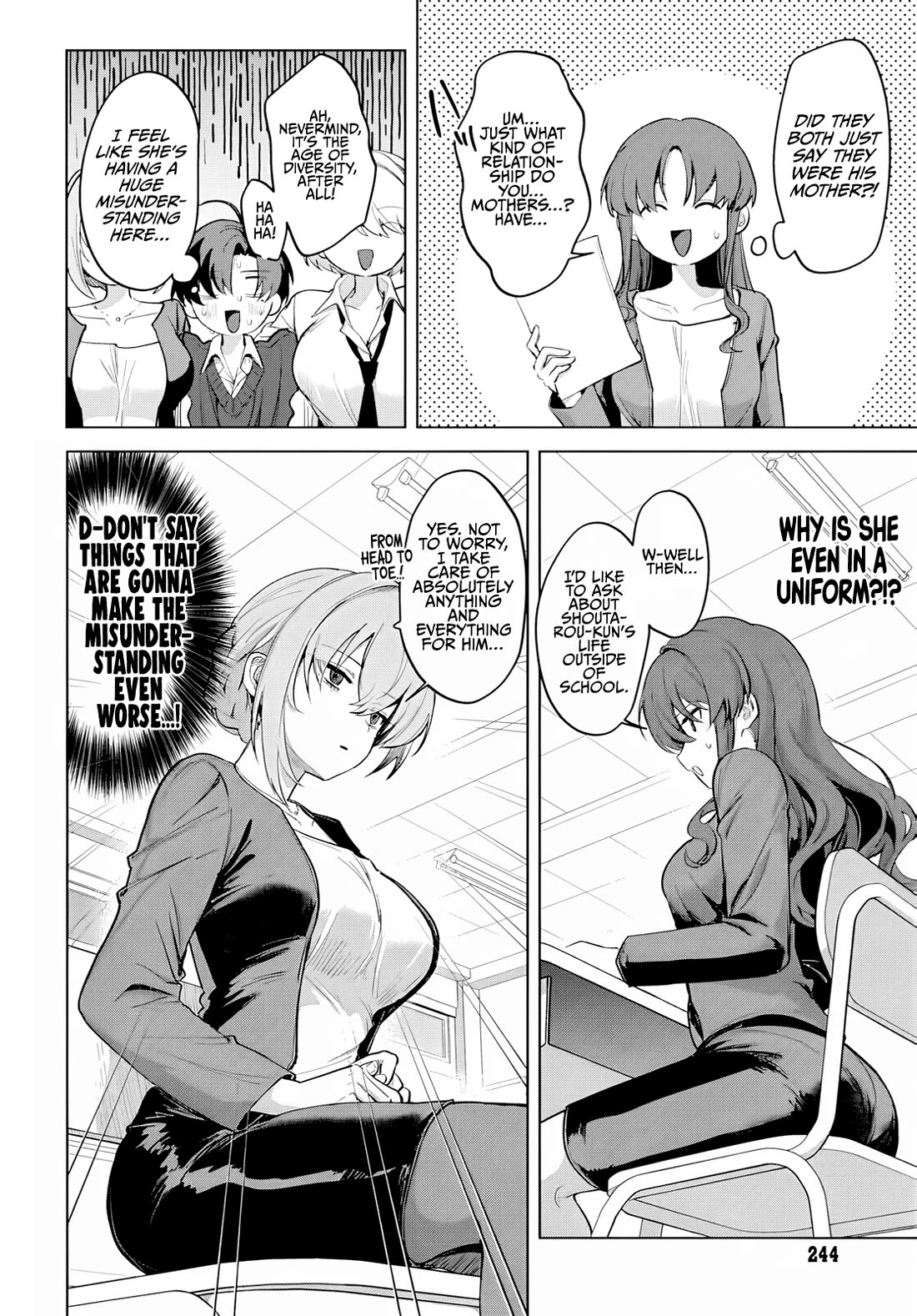 My Stepmother's Love isn't Going How I Thought! Chapter 4 page 12 - Chapter 4: Parent-Teacher Meeting
