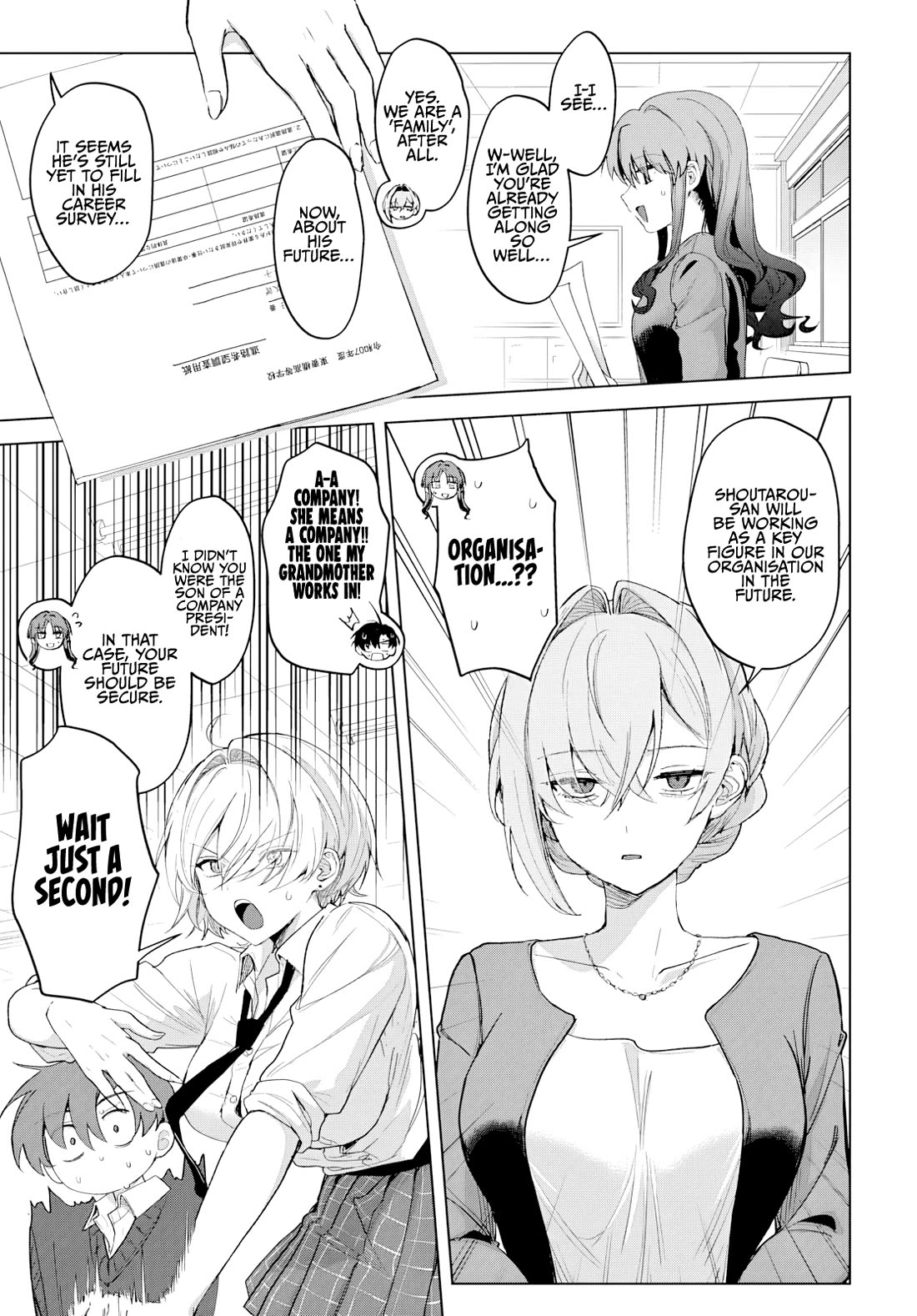 My Stepmother's Love isn't Going How I Thought! Chapter 4 page 13 - Chapter 4: Parent-Teacher Meeting