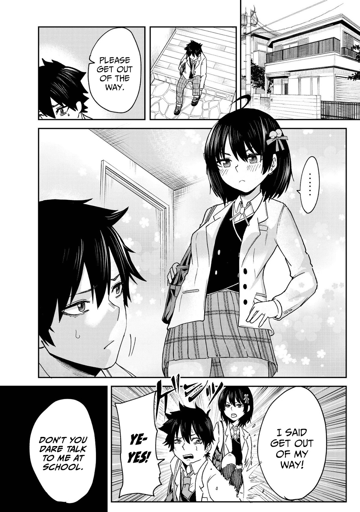 My stepsister who says Go die go die to me every day, tries to hypnotize me to fall for her while I was sleeping...! Chapter 0 page 2 - Chapter 0: Pre-serialization