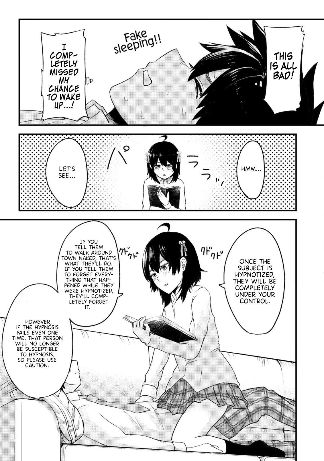 My stepsister who says Go die go die to me every day, tries to hypnotize me to fall for her while I was sleeping...! Chapter 1 page 17 - Chapter 1
