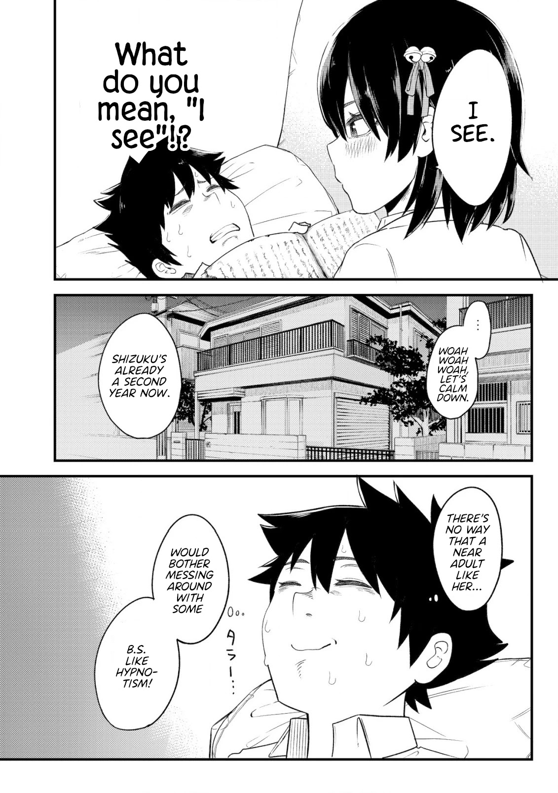 My stepsister who says Go die go die to me every day, tries to hypnotize me to fall for her while I was sleeping...! Chapter 1 page 18 - Chapter 1