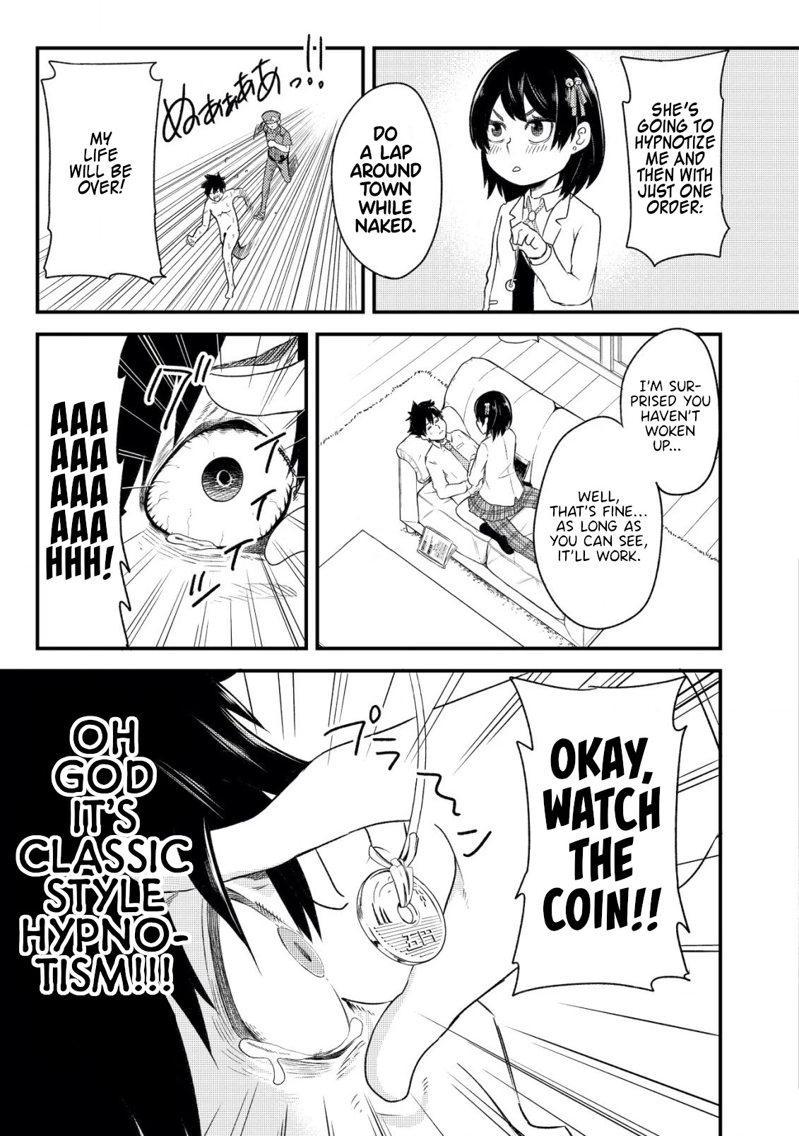 My stepsister who says Go die go die to me every day, tries to hypnotize me to fall for her while I was sleeping...! Chapter 1 page 21 - Chapter 1