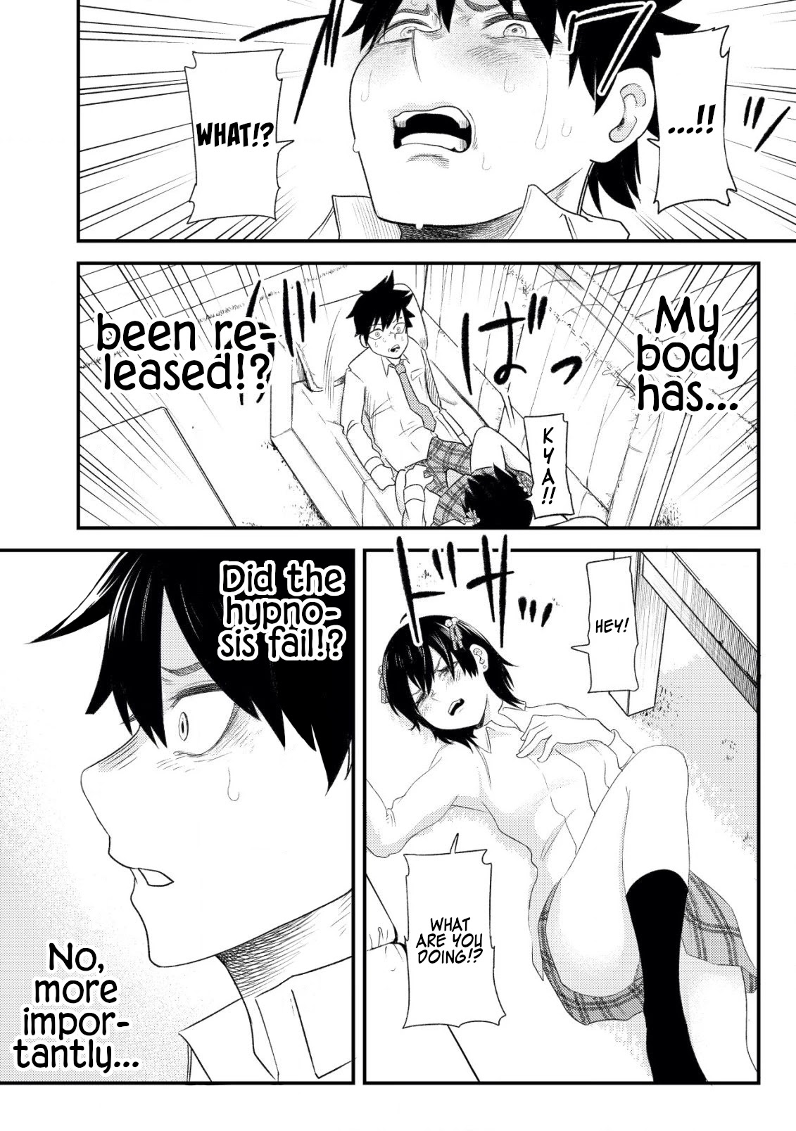 My stepsister who says Go die go die to me every day, tries to hypnotize me to fall for her while I was sleeping...! Chapter 1 page 30 - Chapter 1