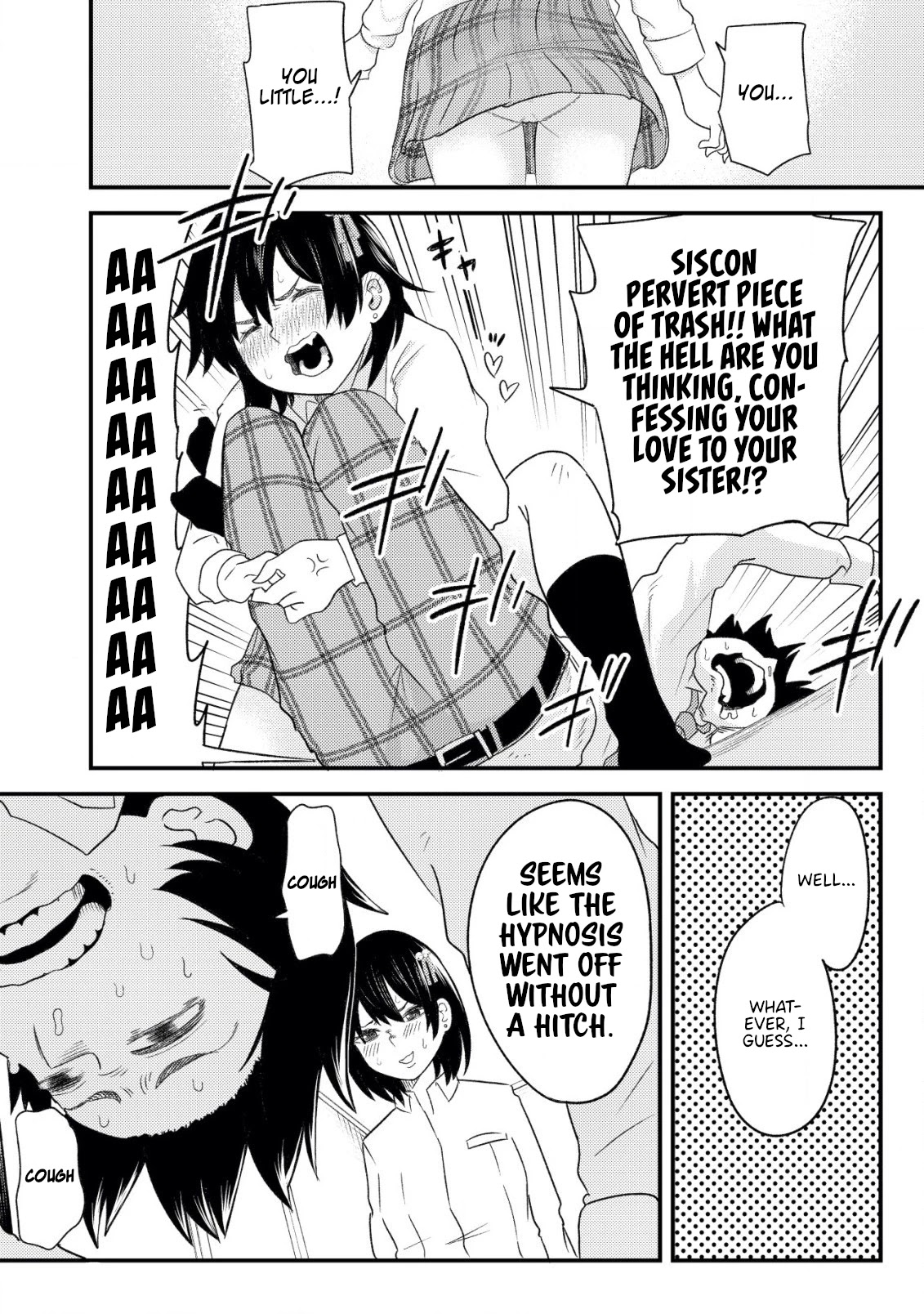 My stepsister who says Go die go die to me every day, tries to hypnotize me to fall for her while I was sleeping...! Chapter 1 page 36 - Chapter 1