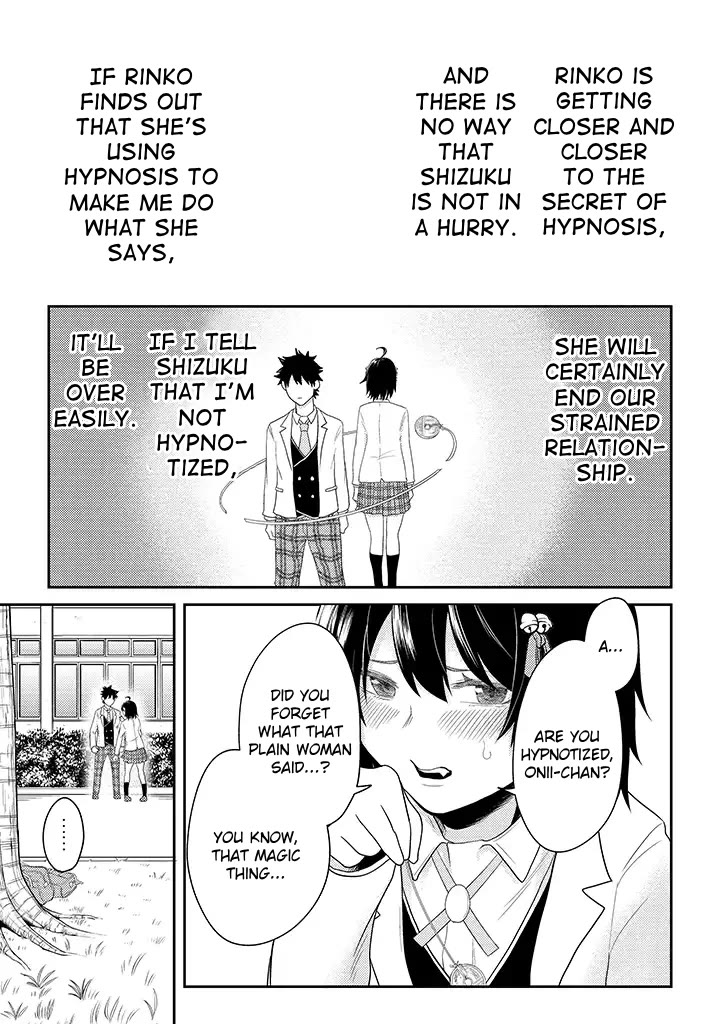 My stepsister who says Go die go die to me every day, tries to hypnotize me to fall for her while I was sleeping...! Chapter 12 page 12 - Chapter 12: Secret and Hypnosis