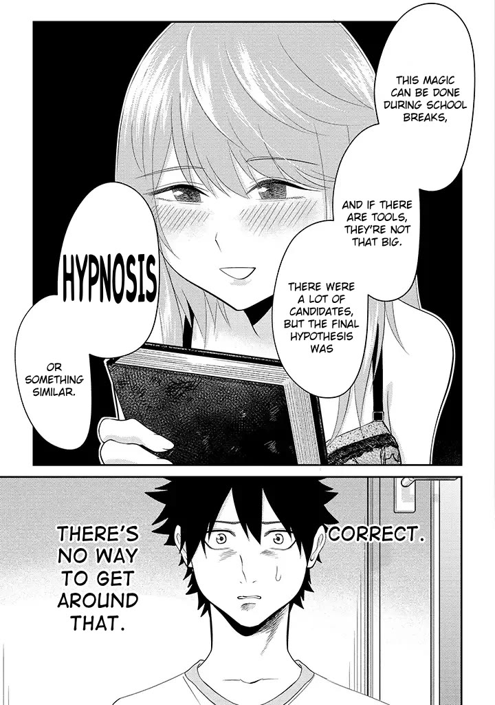 My stepsister who says Go die go die to me every day, tries to hypnotize me to fall for her while I was sleeping...! Chapter 14 page 9 - Chapter 14: Bondage and Hypnosis