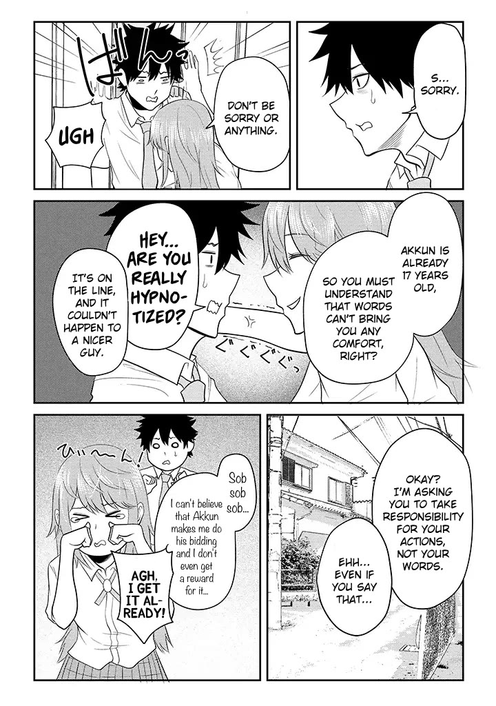 My stepsister who says Go die go die to me every day, tries to hypnotize me to fall for her while I was sleeping...! Chapter 15 page 13 - Chapter 15: Review and Hypnosis