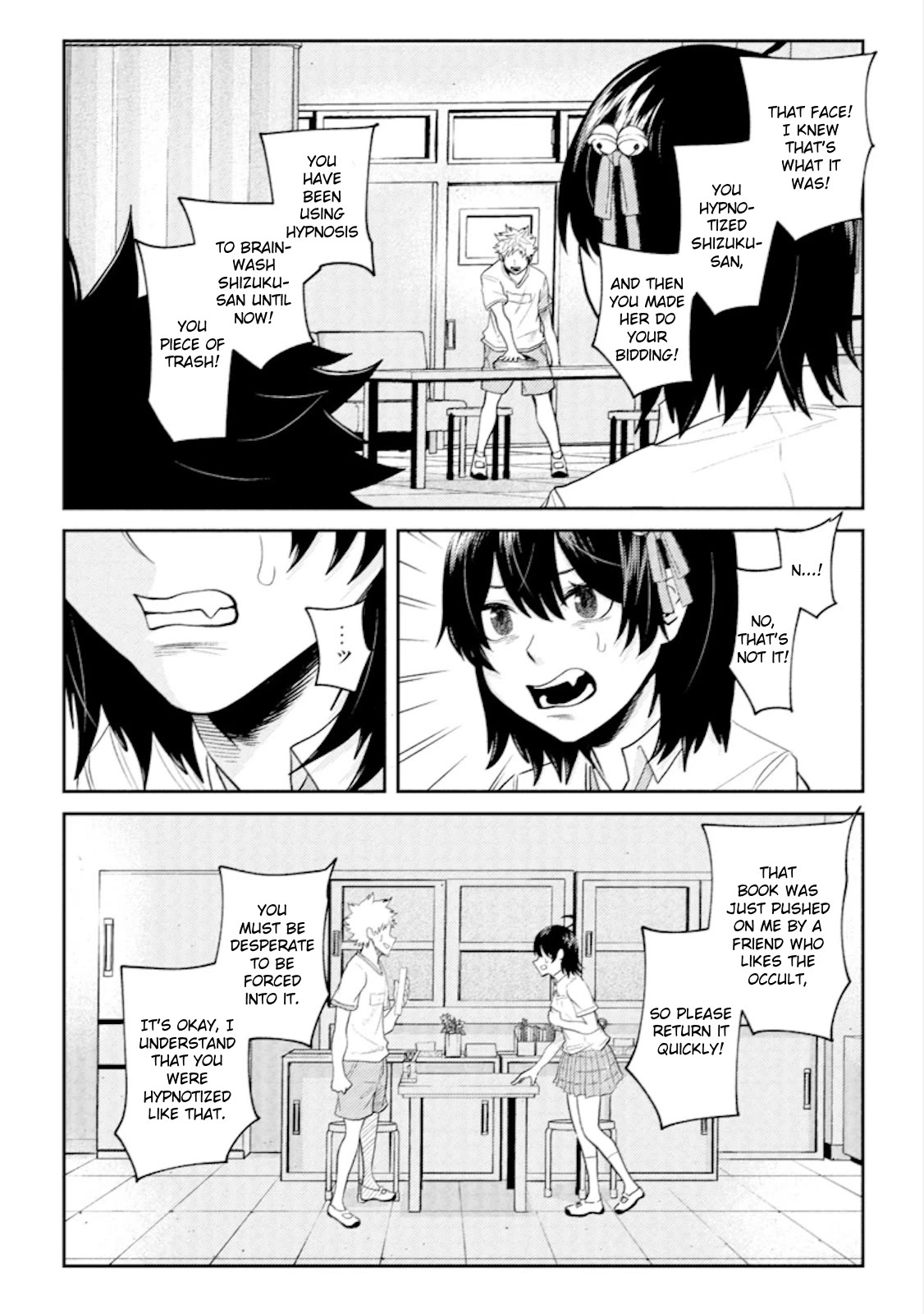 My stepsister who says Go die go die to me every day, tries to hypnotize me to fall for her while I was sleeping...! Chapter 18 page 8 - Chapter 18: Hypnotic Stepsister [END]
