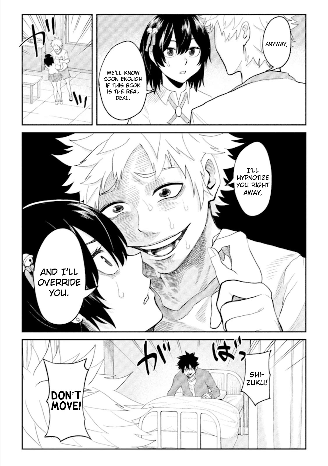 My stepsister who says Go die go die to me every day, tries to hypnotize me to fall for her while I was sleeping...! Chapter 18 page 9 - Chapter 18: Hypnotic Stepsister [END]