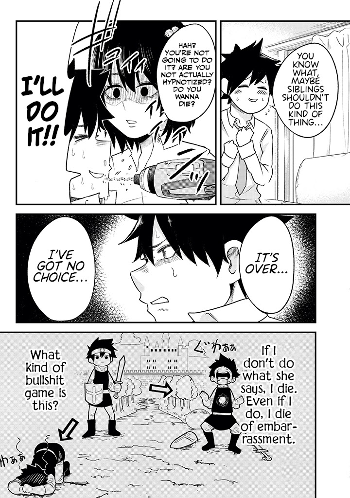 My stepsister who says Go die go die to me every day, tries to hypnotize me to fall for her while I was sleeping...! Chapter 2 page 13 - Chapter 2