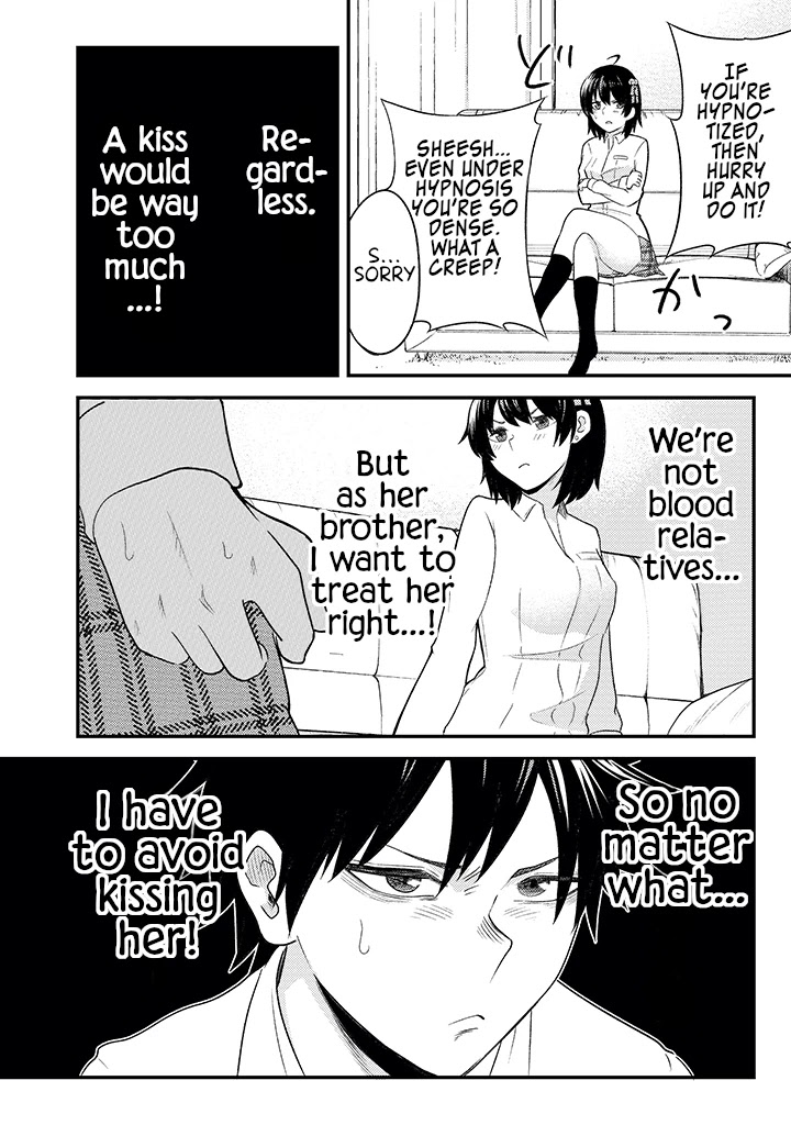 My stepsister who says Go die go die to me every day, tries to hypnotize me to fall for her while I was sleeping...! Chapter 2 page 4 - Chapter 2