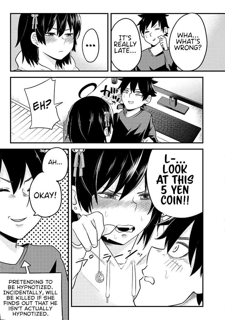 My stepsister who says Go die go die to me every day, tries to hypnotize me to fall for her while I was sleeping...! Chapter 3 page 5 - Chapter 3: A Novel and Hypnosis