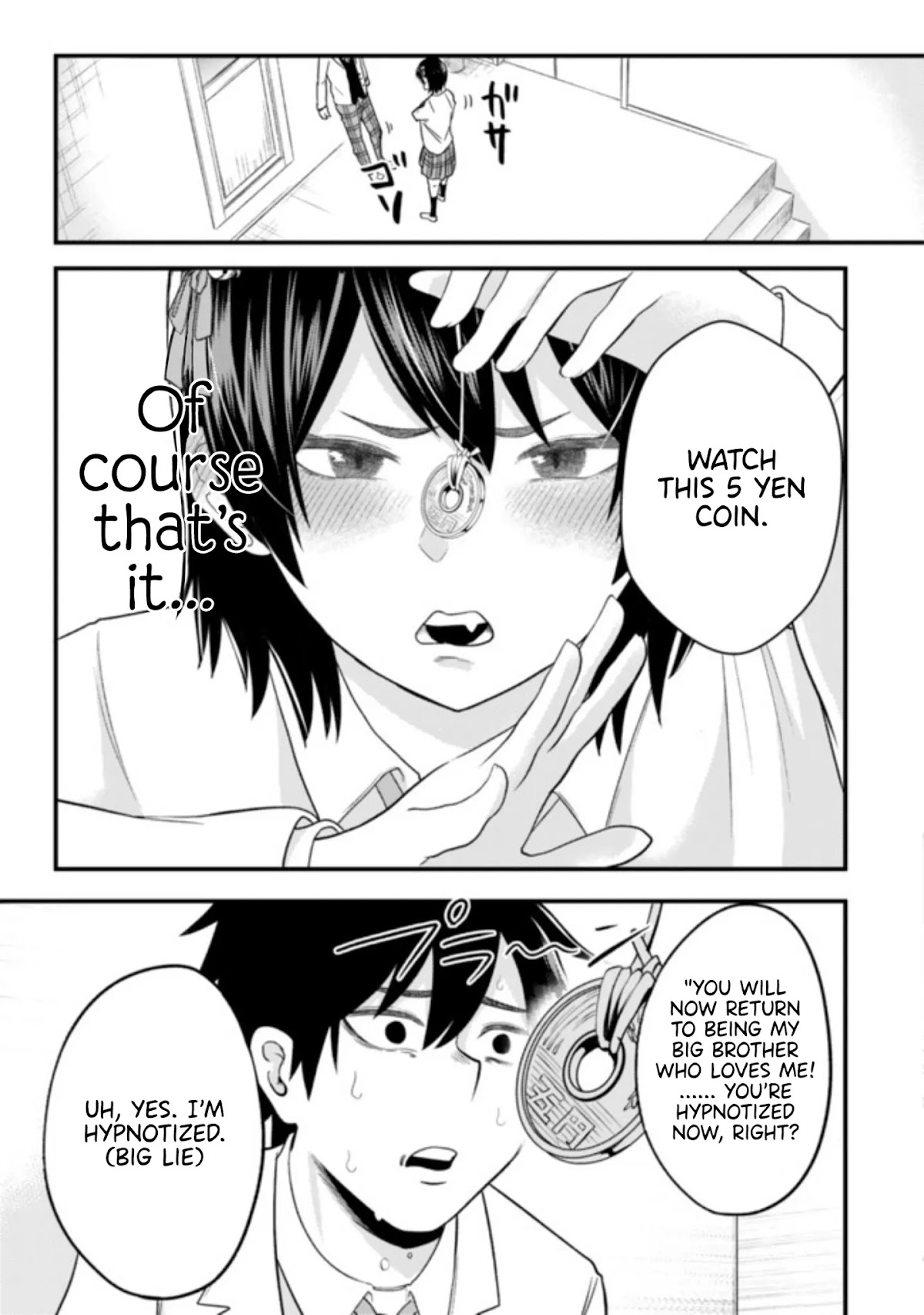 My stepsister who says Go die go die to me every day, tries to hypnotize me to fall for her while I was sleeping...! Chapter 4 page 11 - Chapter 4: Jealousy and Hypnosis