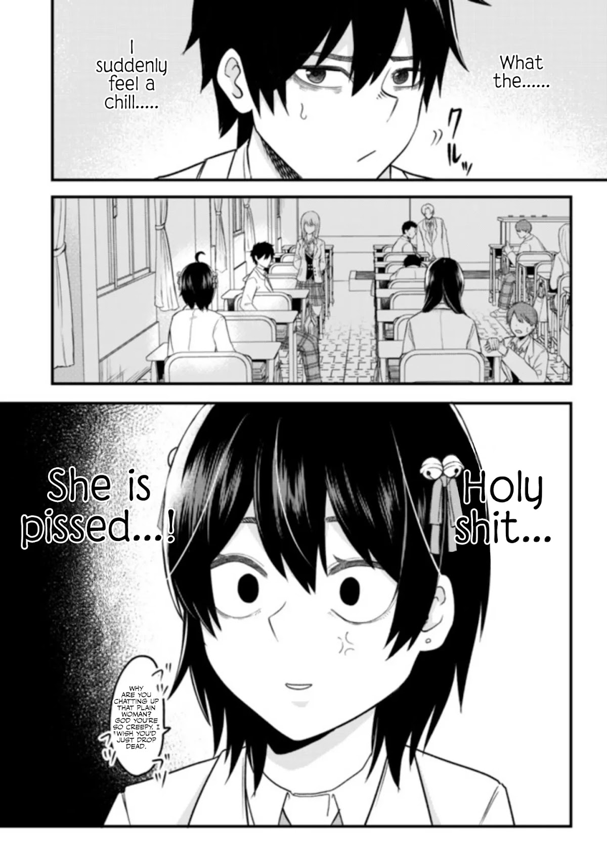 My stepsister who says Go die go die to me every day, tries to hypnotize me to fall for her while I was sleeping...! Chapter 4 page 6 - Chapter 4: Jealousy and Hypnosis