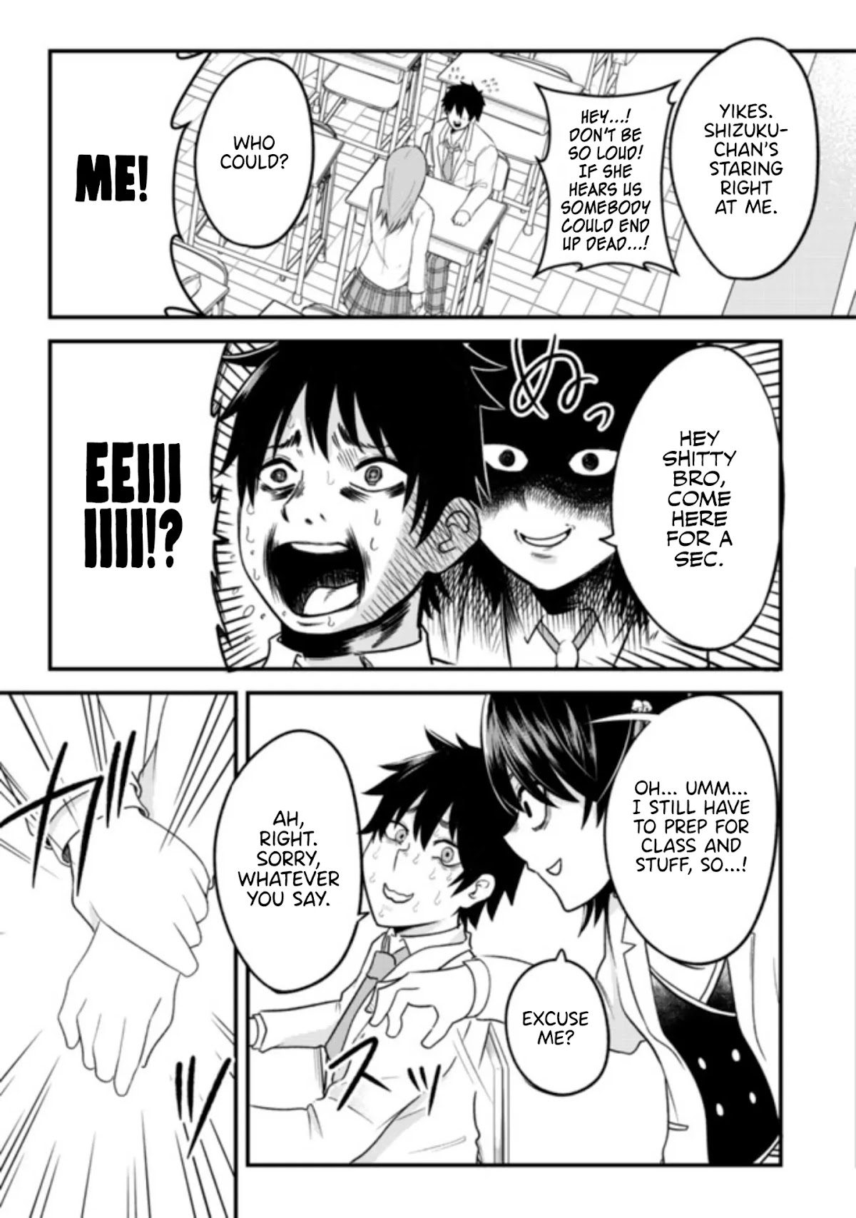 My stepsister who says Go die go die to me every day, tries to hypnotize me to fall for her while I was sleeping...! Chapter 4 page 7 - Chapter 4: Jealousy and Hypnosis