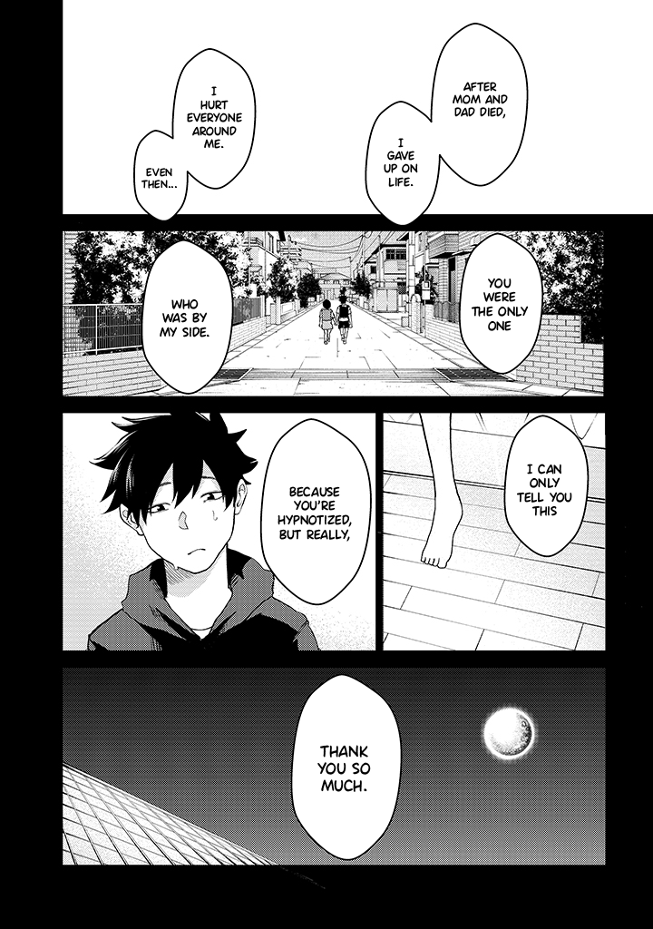 My stepsister who says Go die go die to me every day, tries to hypnotize me to fall for her while I was sleeping...! Chapter 7 page 8 - Chapter 7: Editing and Hypnosis