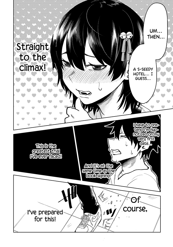 My stepsister who says Go die go die to me every day, tries to hypnotize me to fall for her while I was sleeping...! Chapter 8 page 6 - Chapter 8: Book Signing and Hypnosis
