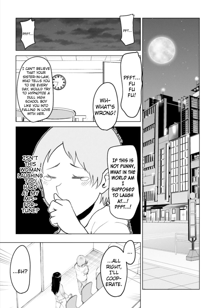 My stepsister who says Go die go die to me every day, tries to hypnotize me to fall for her while I was sleeping...! Chapter 9 page 7 - Chapter 9: Crossdressing and Hypnosis