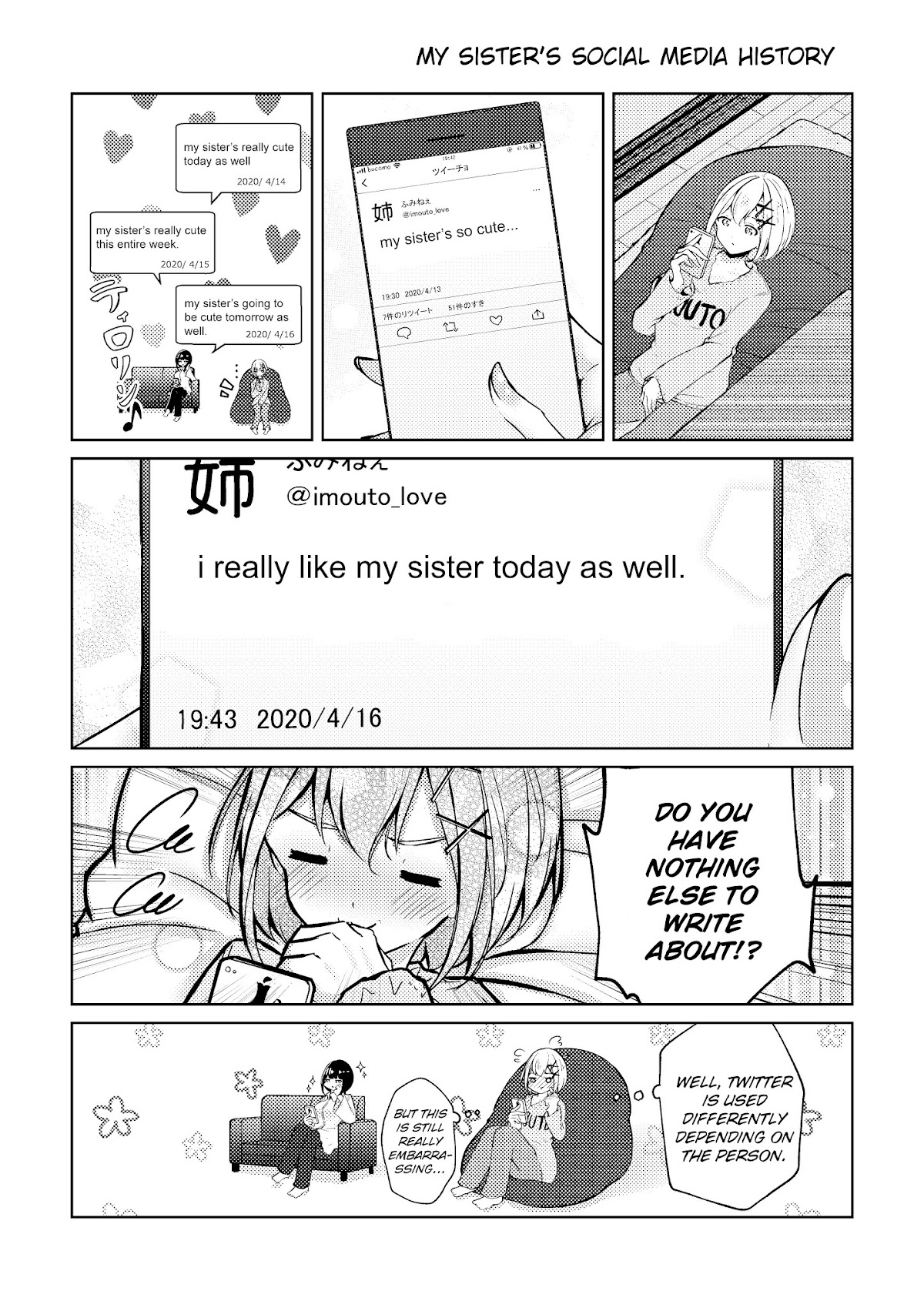 My Stepsister's Social Media Chapter 11.1 page 1 - Chapter 11.1