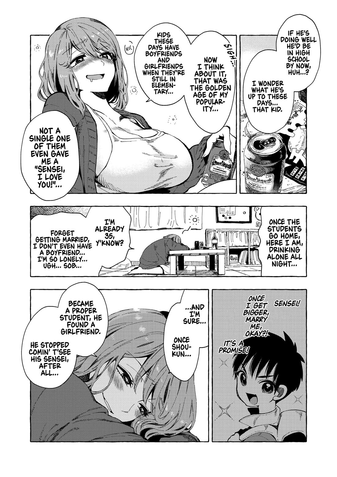 My Student Grew Huge and Proposed to Me Chapter 1 page 2 - Chapter 1