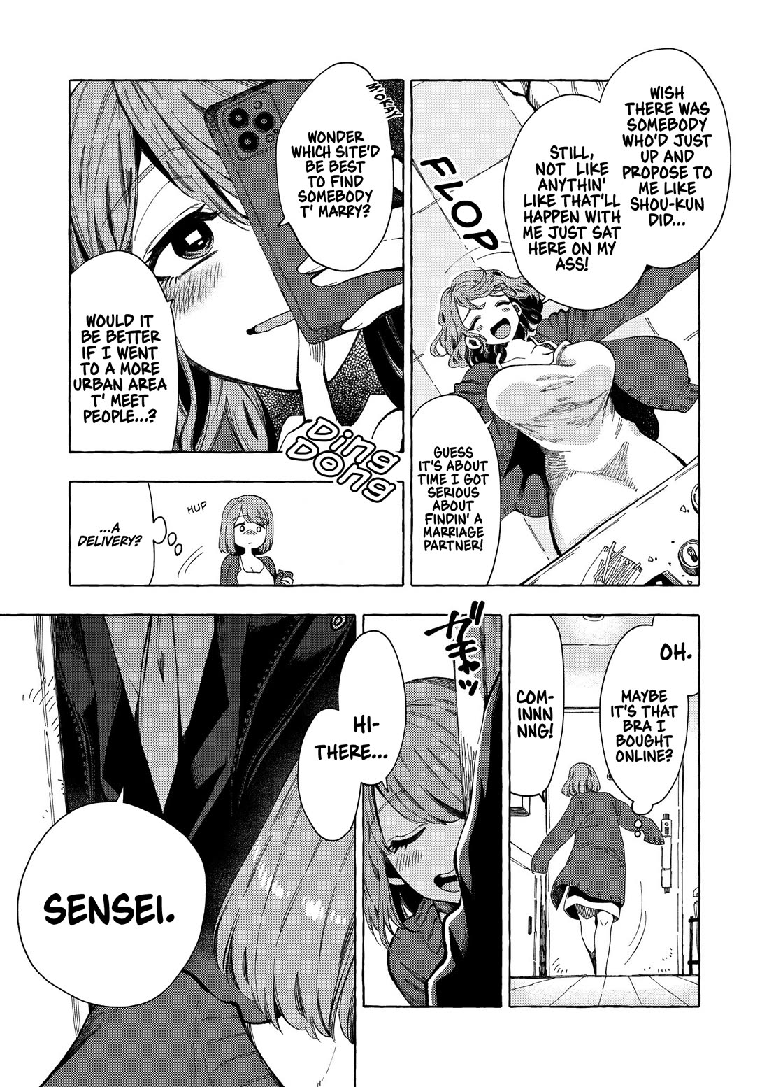 My Student Grew Huge and Proposed to Me Chapter 1 page 3 - Chapter 1