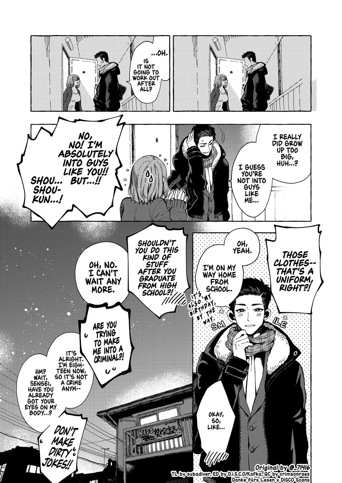 My Student Grew Huge and Proposed to Me Chapter 1 page 6 - Chapter 1