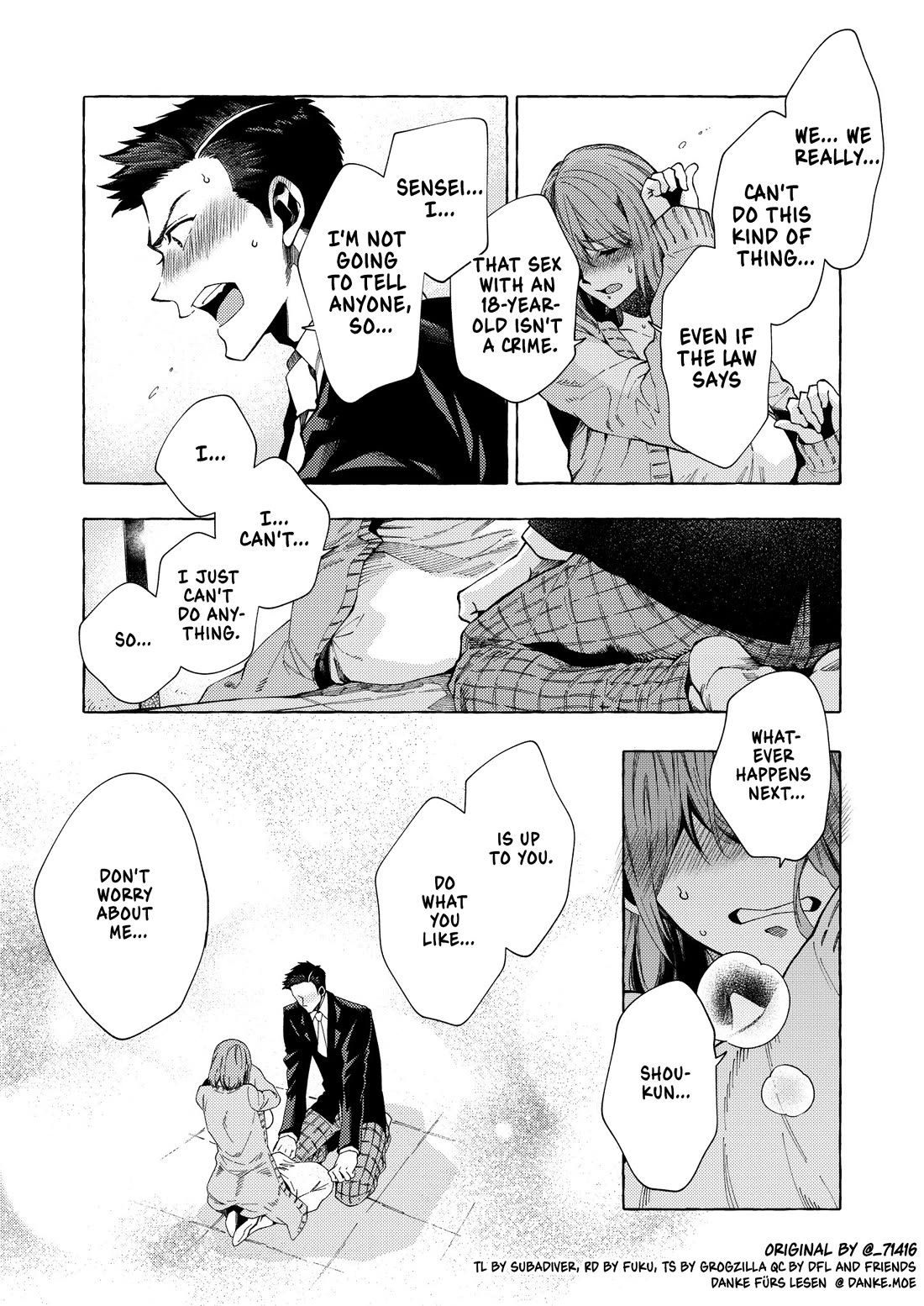 My Student Grew Huge and Proposed to Me Chapter 16 page 6 - Chapter 16