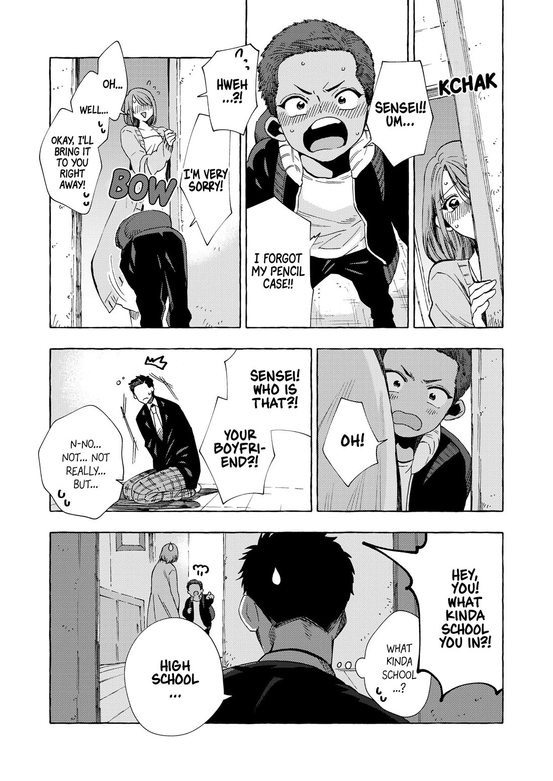 My Student Grew Huge and Proposed to Me Chapter 18 page 5 - Chapter 18