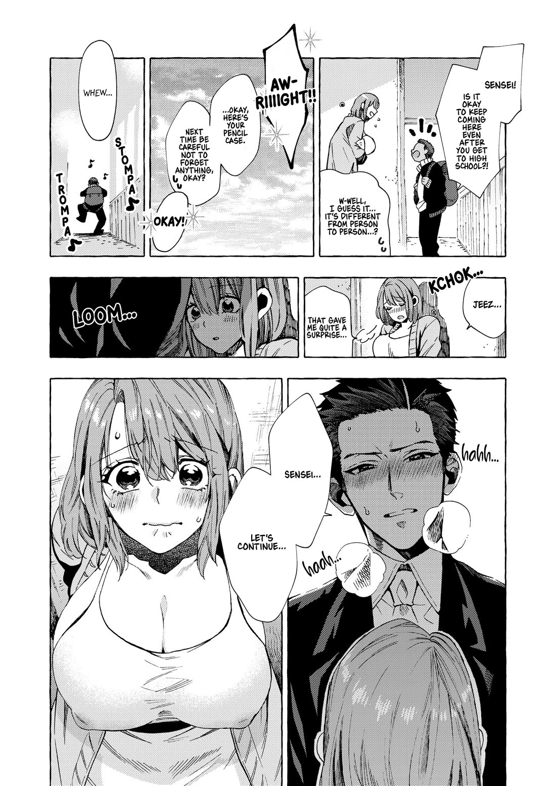 My Student Grew Huge and Proposed to Me Chapter 18 page 6 - Chapter 18