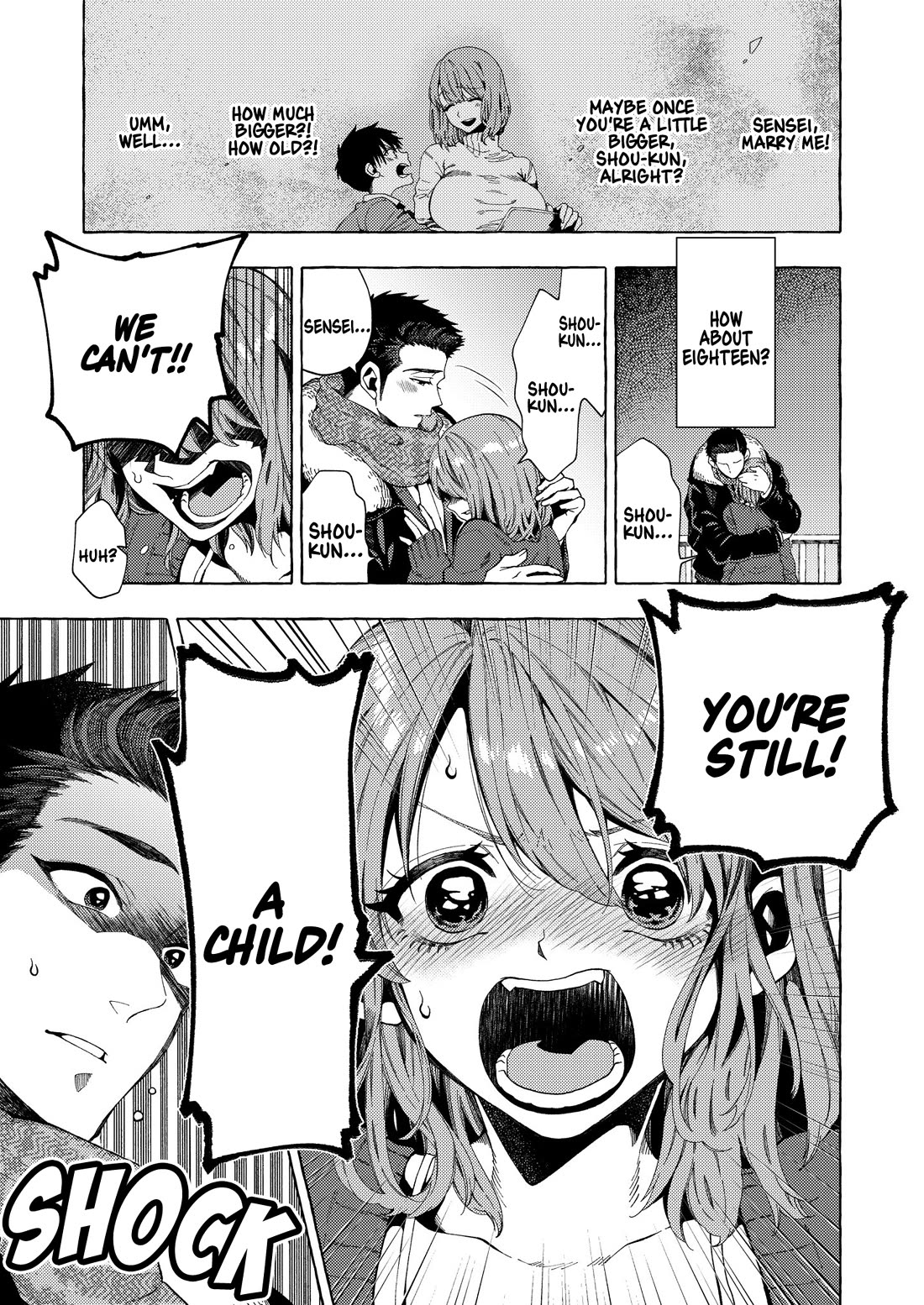 My Student Grew Huge and Proposed to Me Chapter 3 page 1 - Chapter 3