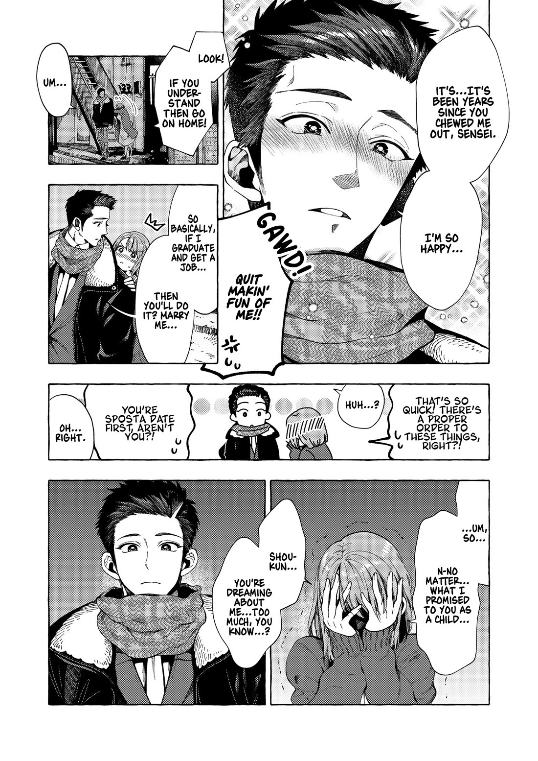 My Student Grew Huge and Proposed to Me Chapter 3 page 3 - Chapter 3