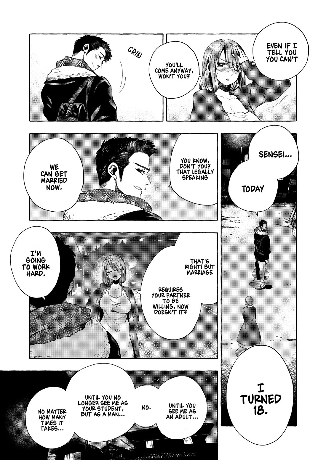 My Student Grew Huge and Proposed to Me Chapter 4 page 5 - Chapter 4
