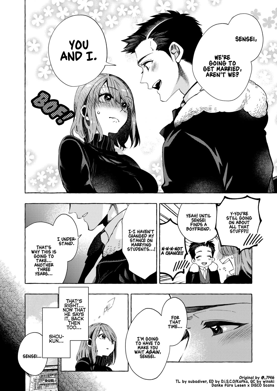 My Student Grew Huge and Proposed to Me Chapter 5 page 6 - Chapter 5