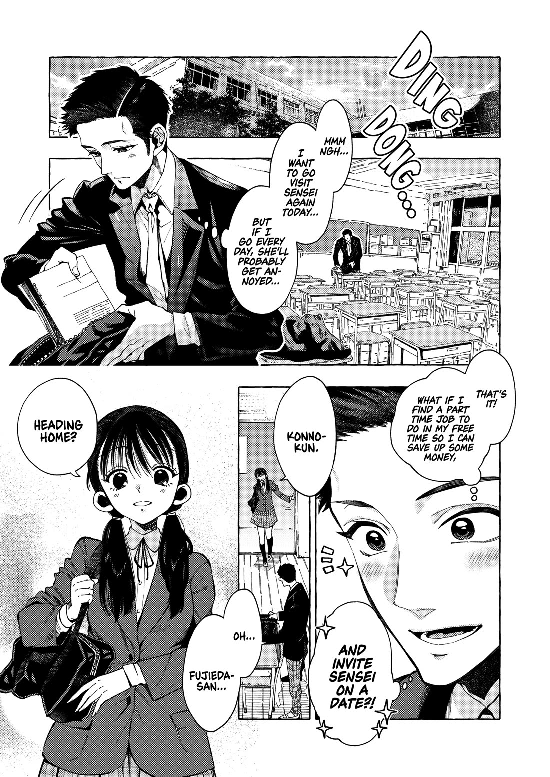 My Student Grew Huge and Proposed to Me Chapter 9 page 1 - Chapter 9