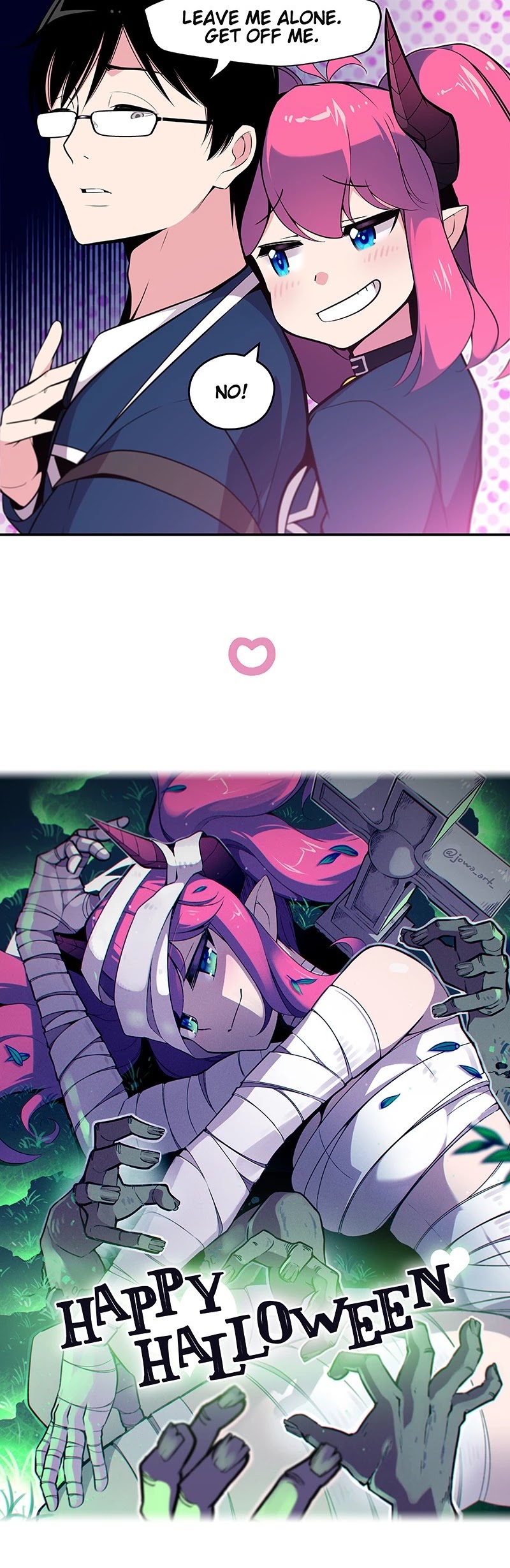 My Succubus Girlfriend (Reboot 2021) Chapter 10 page 3 - Chapter 10: Ep. 10 - Leave Me Alone