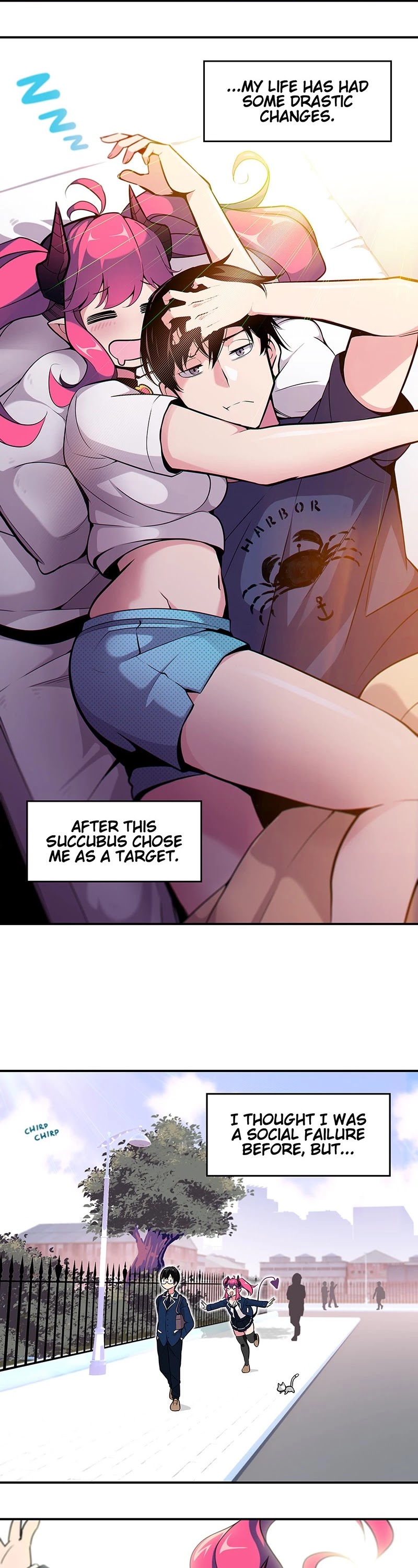 My Succubus Girlfriend (Reboot 2021) Chapter 13 page 2 - Chapter 13: Ep. 13 - Zero Social Points