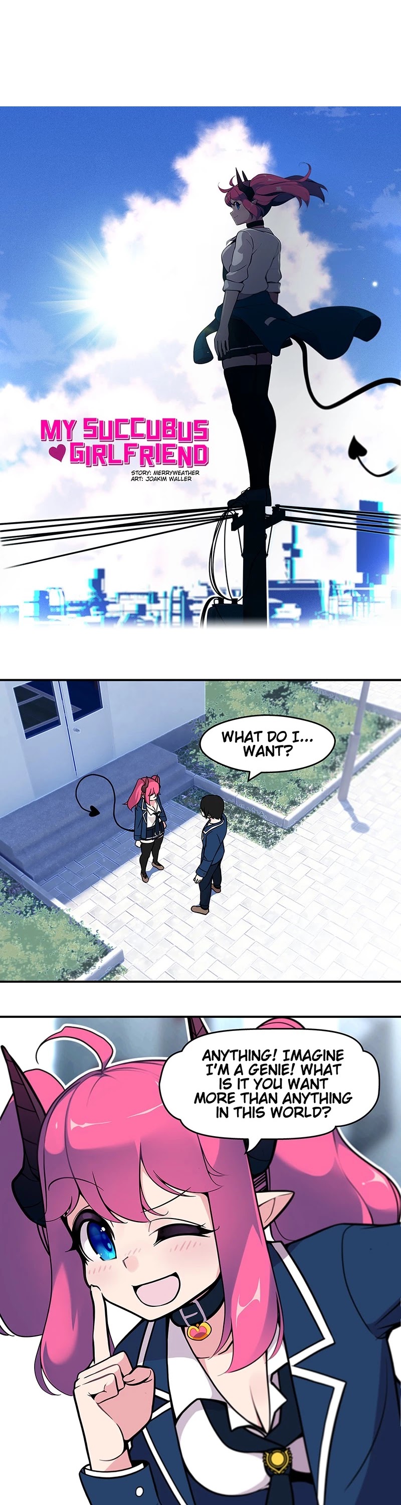 My Succubus Girlfriend (Reboot 2021) Chapter 19 page 1 - Chapter 19: Ep. 19 - Deepest Desire