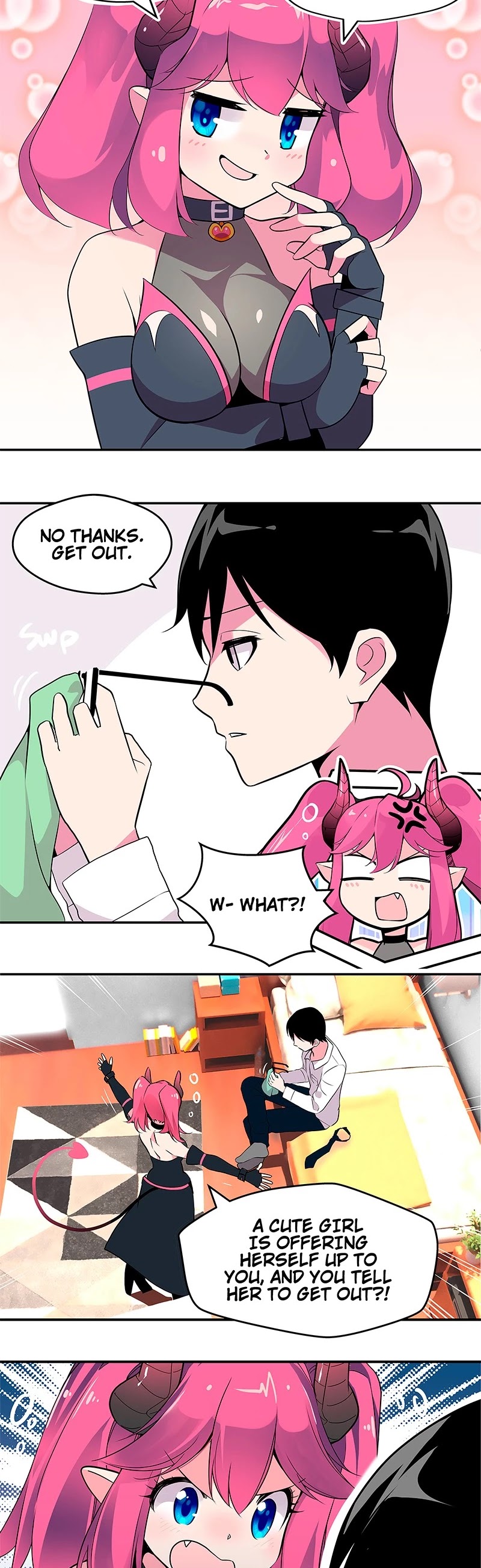 My Succubus Girlfriend (Reboot 2021) Chapter 2 page 3 - Chapter 2: Ep. 2 - The Succubus