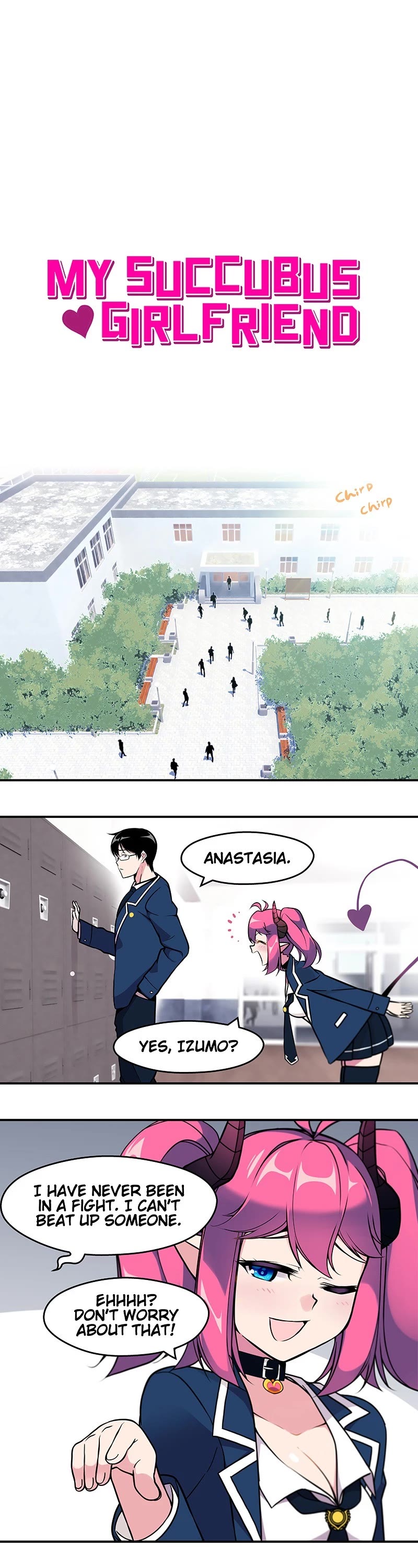 My Succubus Girlfriend (Reboot 2021) Chapter 22 page 1 - Chapter 22: Ep. 22 - Go Izumo!