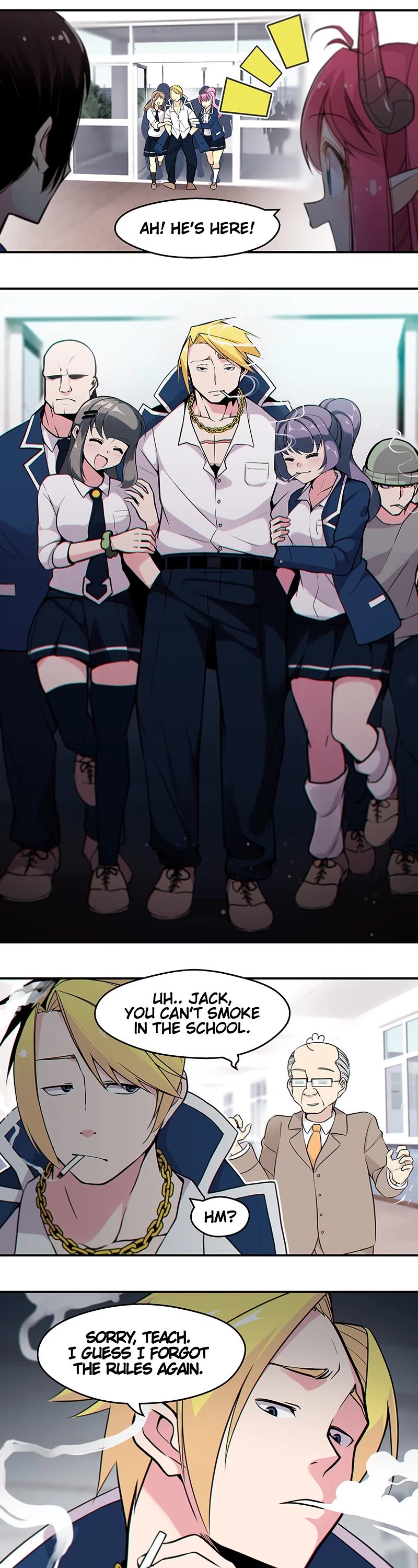My Succubus Girlfriend (Reboot 2021) Chapter 22 page 2 - Chapter 22: Ep. 22 - Go Izumo!