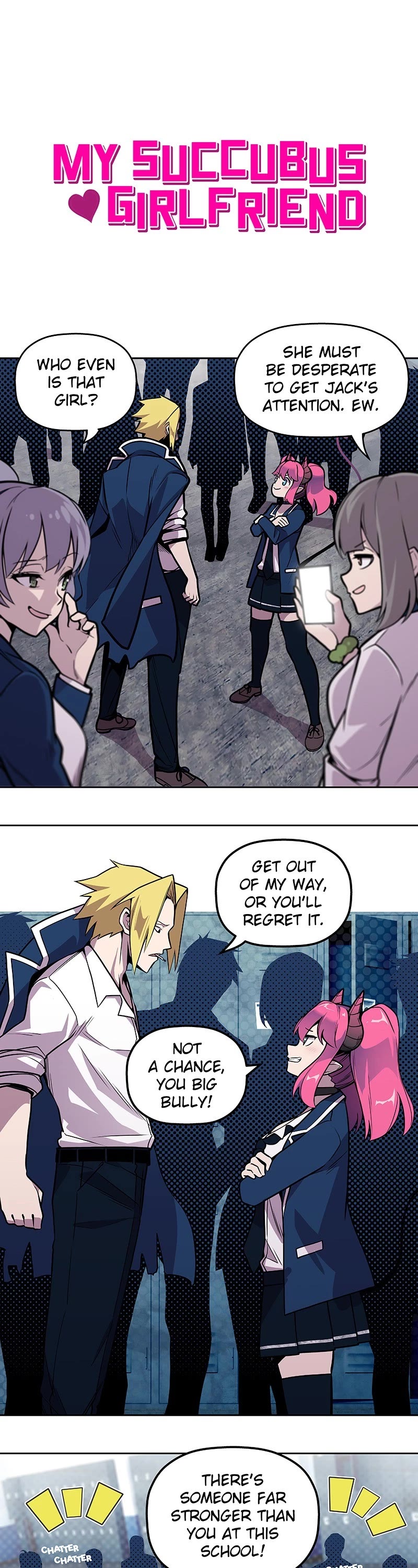 My Succubus Girlfriend (Reboot 2021) Chapter 24 page 1 - Chapter 24: Ep. 24 - How Unfortunate