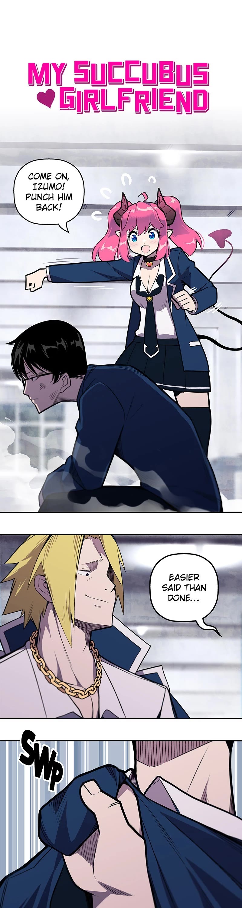 My Succubus Girlfriend (Reboot 2021) Chapter 26 page 1 - Chapter 26: Ep. 26 - Fight Back