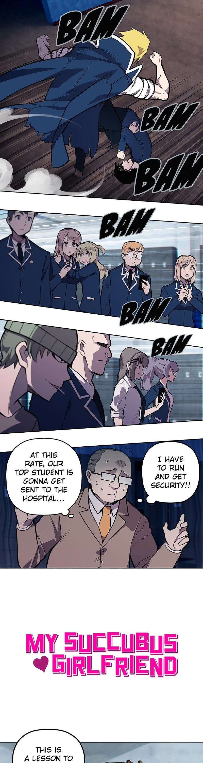 My Succubus Girlfriend (Reboot 2021) Chapter 27 page 1 - Chapter 27: Ep. 27 - Punch Him!