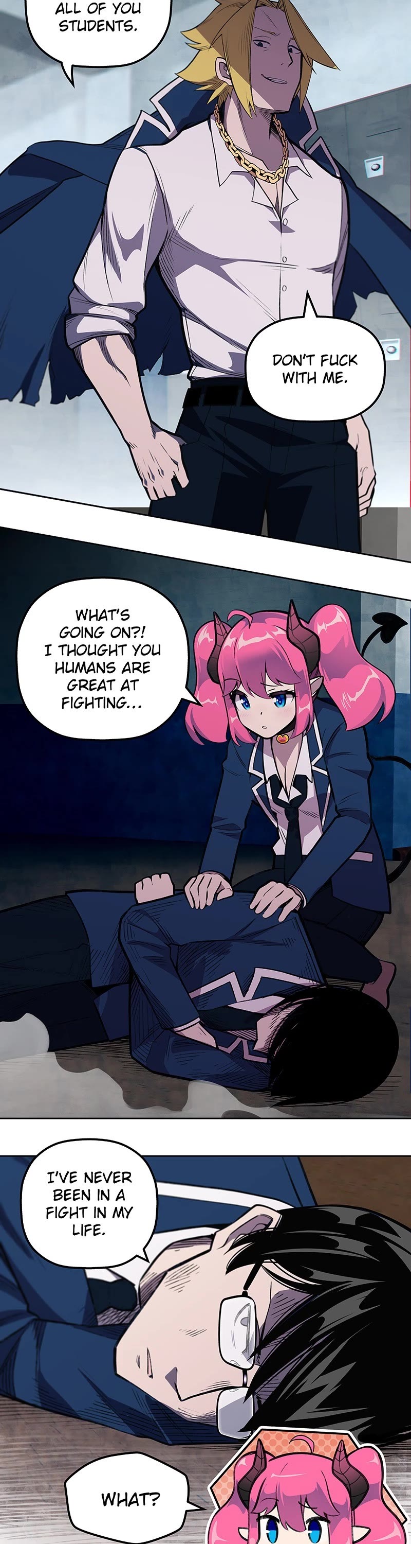 My Succubus Girlfriend (Reboot 2021) Chapter 27 page 2 - Chapter 27: Ep. 27 - Punch Him!