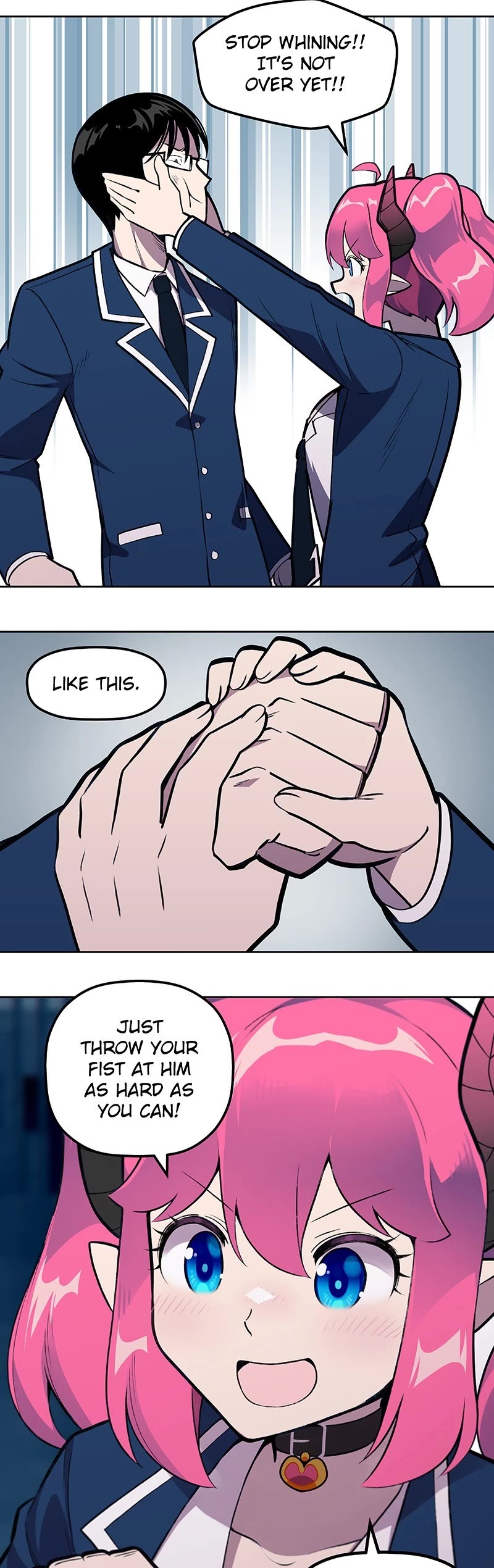 My Succubus Girlfriend (Reboot 2021) Chapter 27 page 4 - Chapter 27: Ep. 27 - Punch Him!