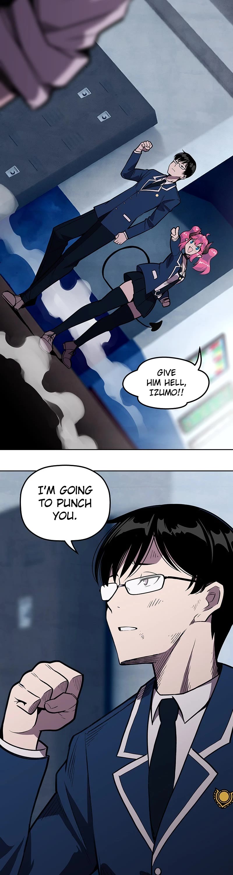 My Succubus Girlfriend (Reboot 2021) Chapter 28 page 2 - Chapter 28: Ep. 28 - Punch