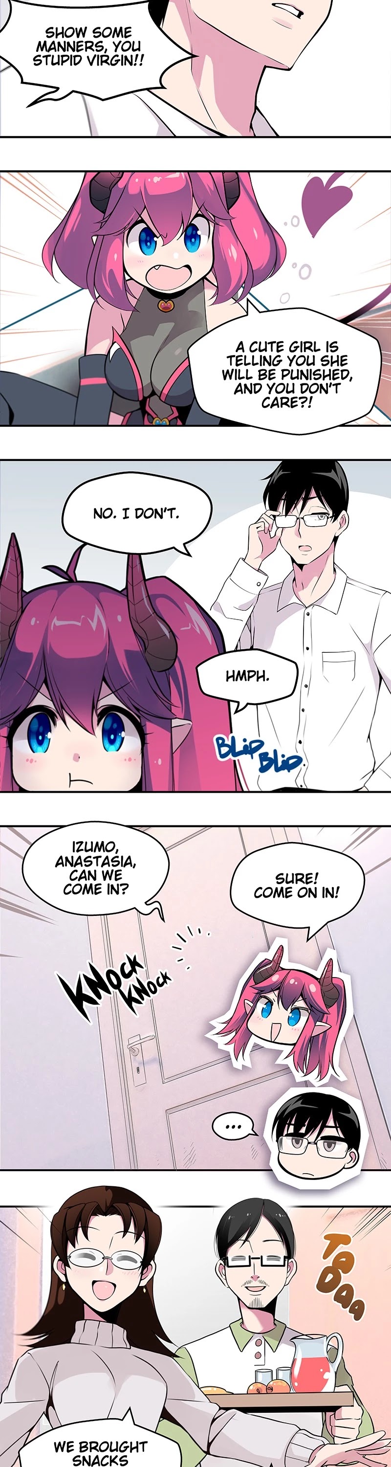 My Succubus Girlfriend (Reboot 2021) Chapter 3 page 2 - Chapter 3: Ep. 3 - Meeting the Parents