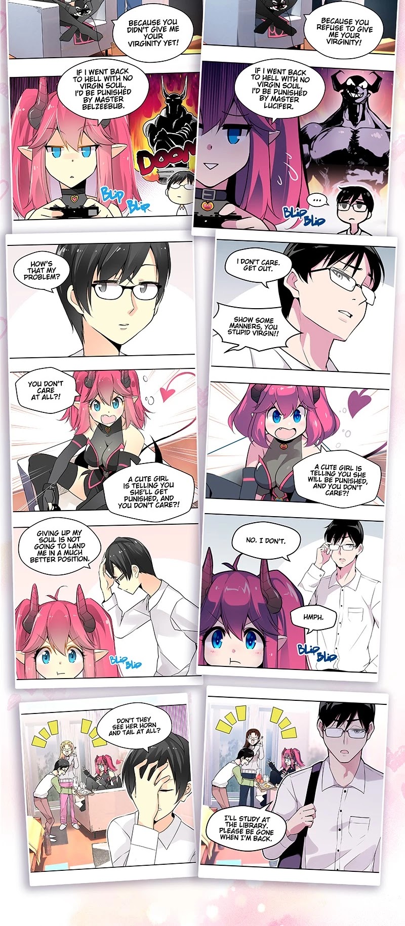 My Succubus Girlfriend (Reboot 2021) Chapter 3 page 4 - Chapter 3: Ep. 3 - Meeting the Parents