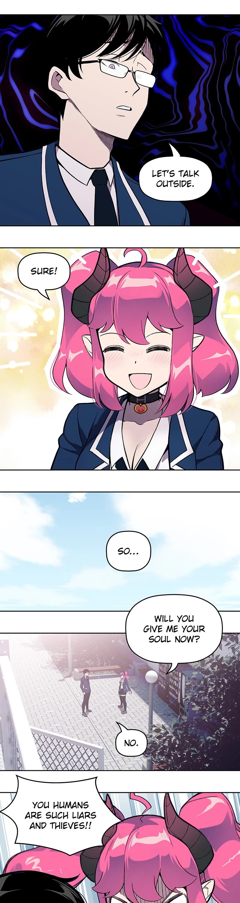 My Succubus Girlfriend (Reboot 2021) Chapter 31 page 3 - Chapter 31: Ep. 31 - Fear and Respect