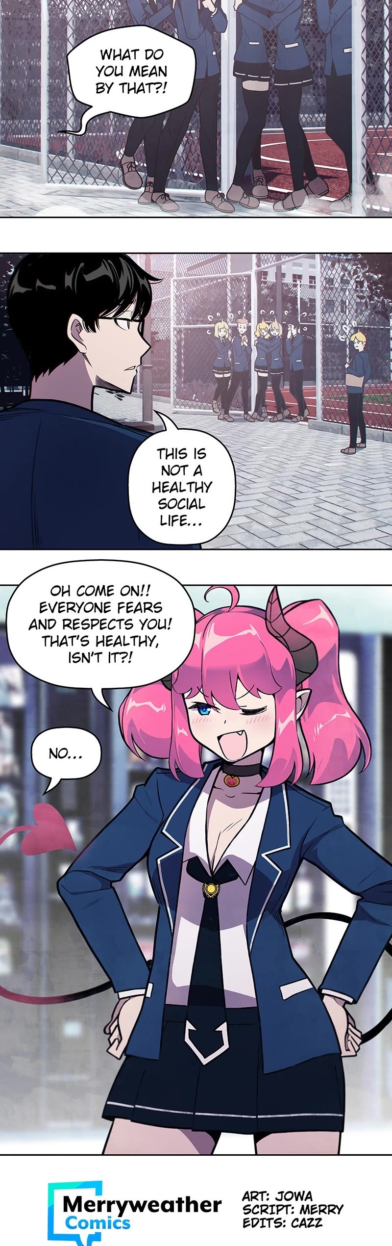 My Succubus Girlfriend (Reboot 2021) Chapter 31 page 5 - Chapter 31: Ep. 31 - Fear and Respect